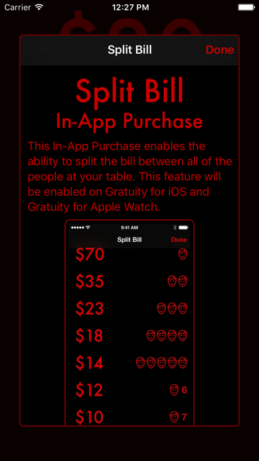 Gratuity Screenshot 3