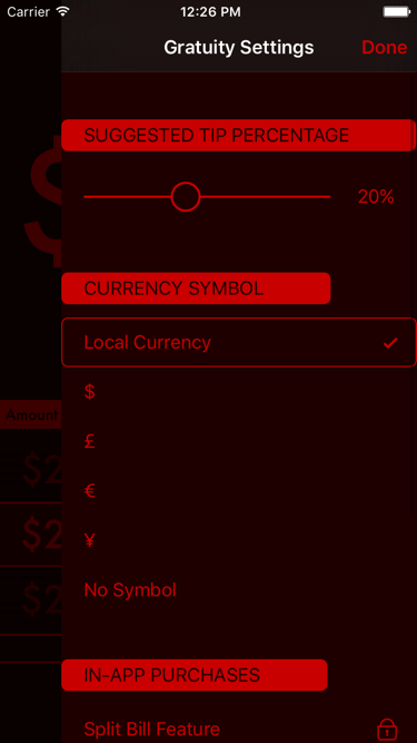 Gratuity Screenshot 4