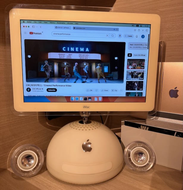 iMac G4 Streaming YouTube