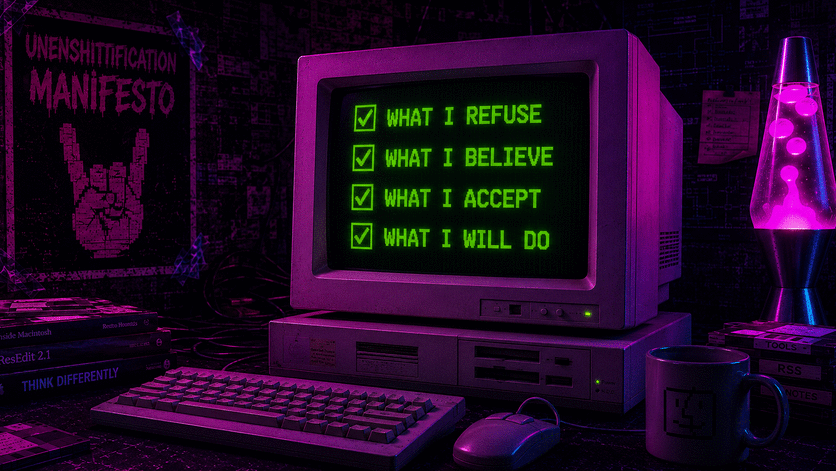 Unenshittification Manifesto title artwork